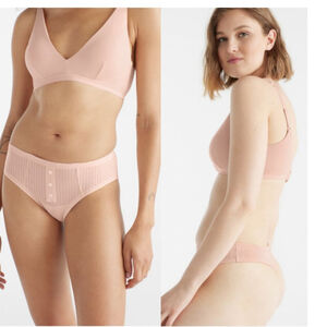 NEW knix | Micro Modal Essential Thong in peony pink